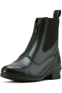 2025 Ariat Womens Heritage Zip Short Boot 10061297 - Black